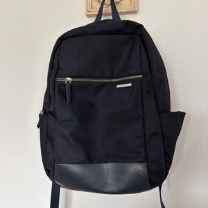 Golf Madam Woman Work Travel Laptop Backpack, Navy Blue Medium Size